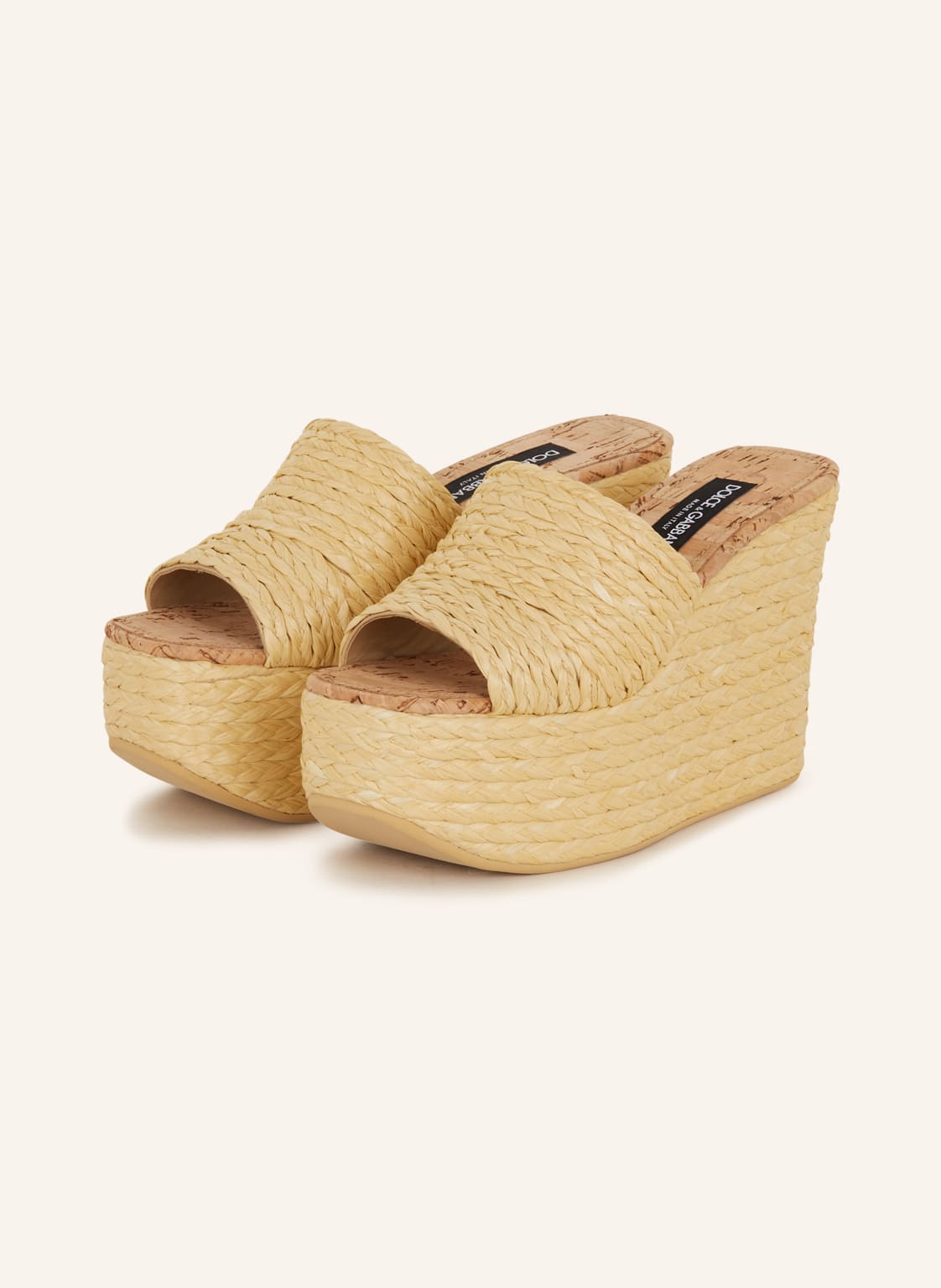 Image of Dolce & Gabbana Wedges beige