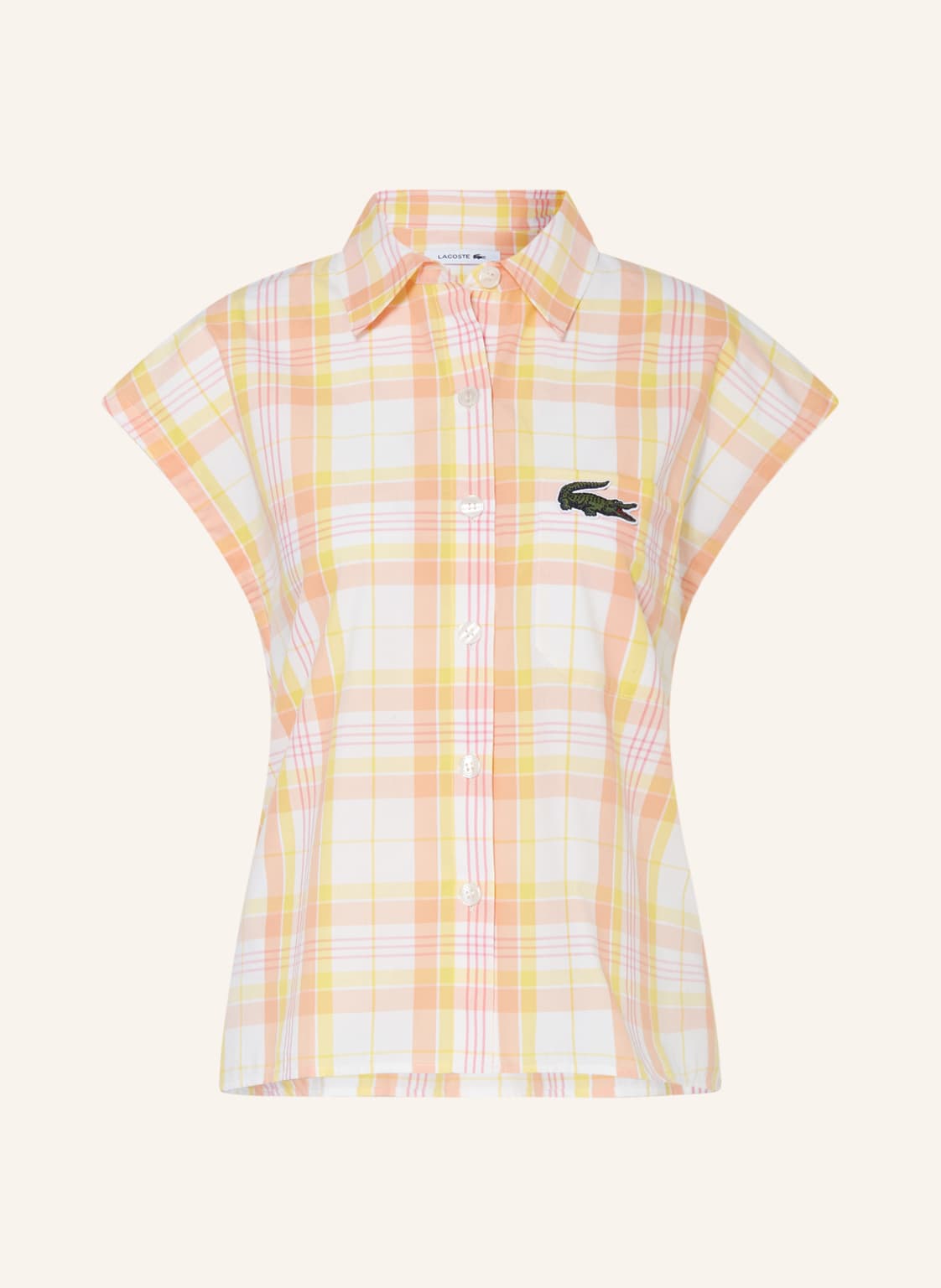 Image of Lacoste Hemdbluse gelb