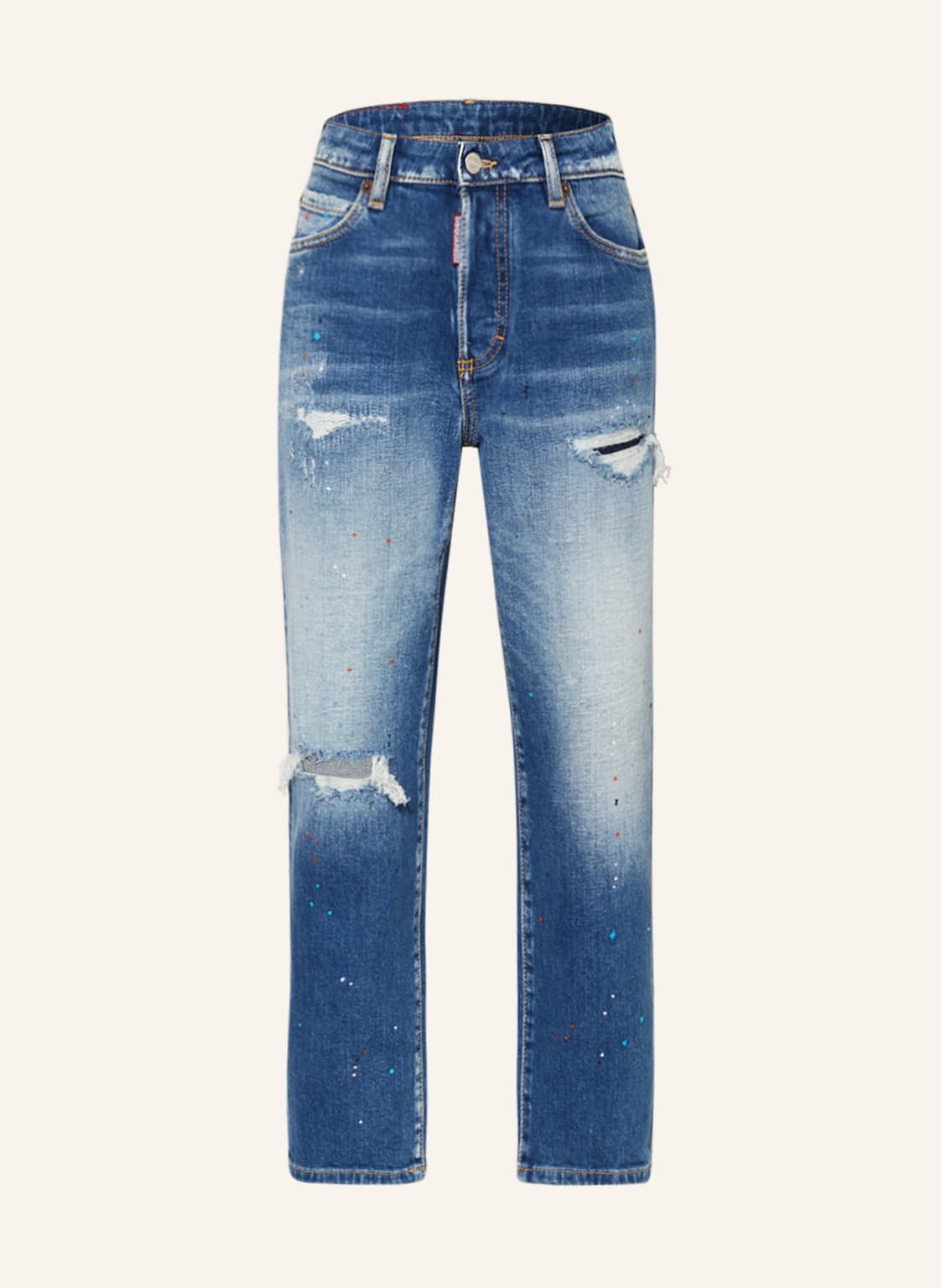 Image of dsquared2 Jeans Boston Straight Fit blau