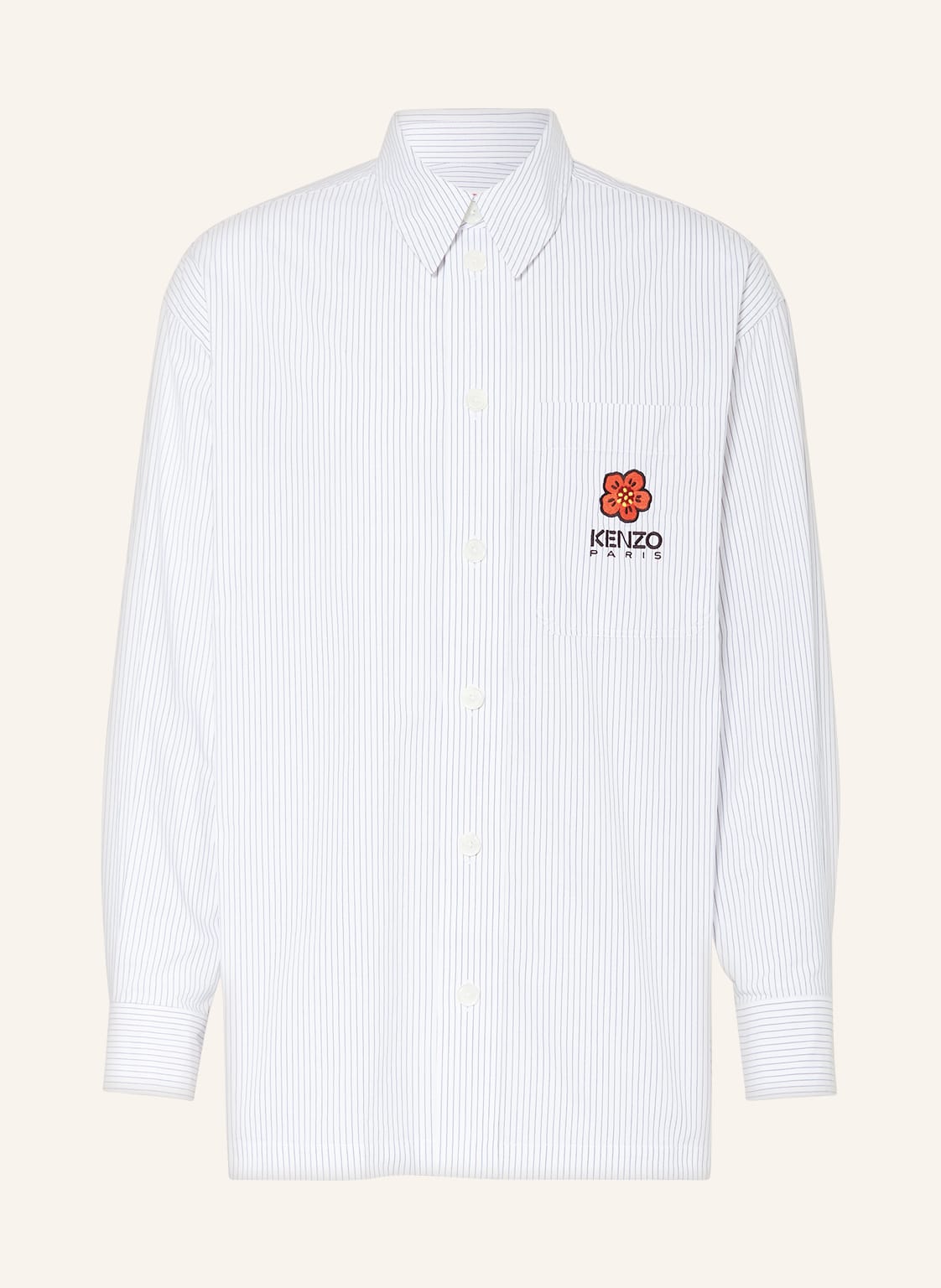 Image of Kenzo Hemd Comfort Fit blau