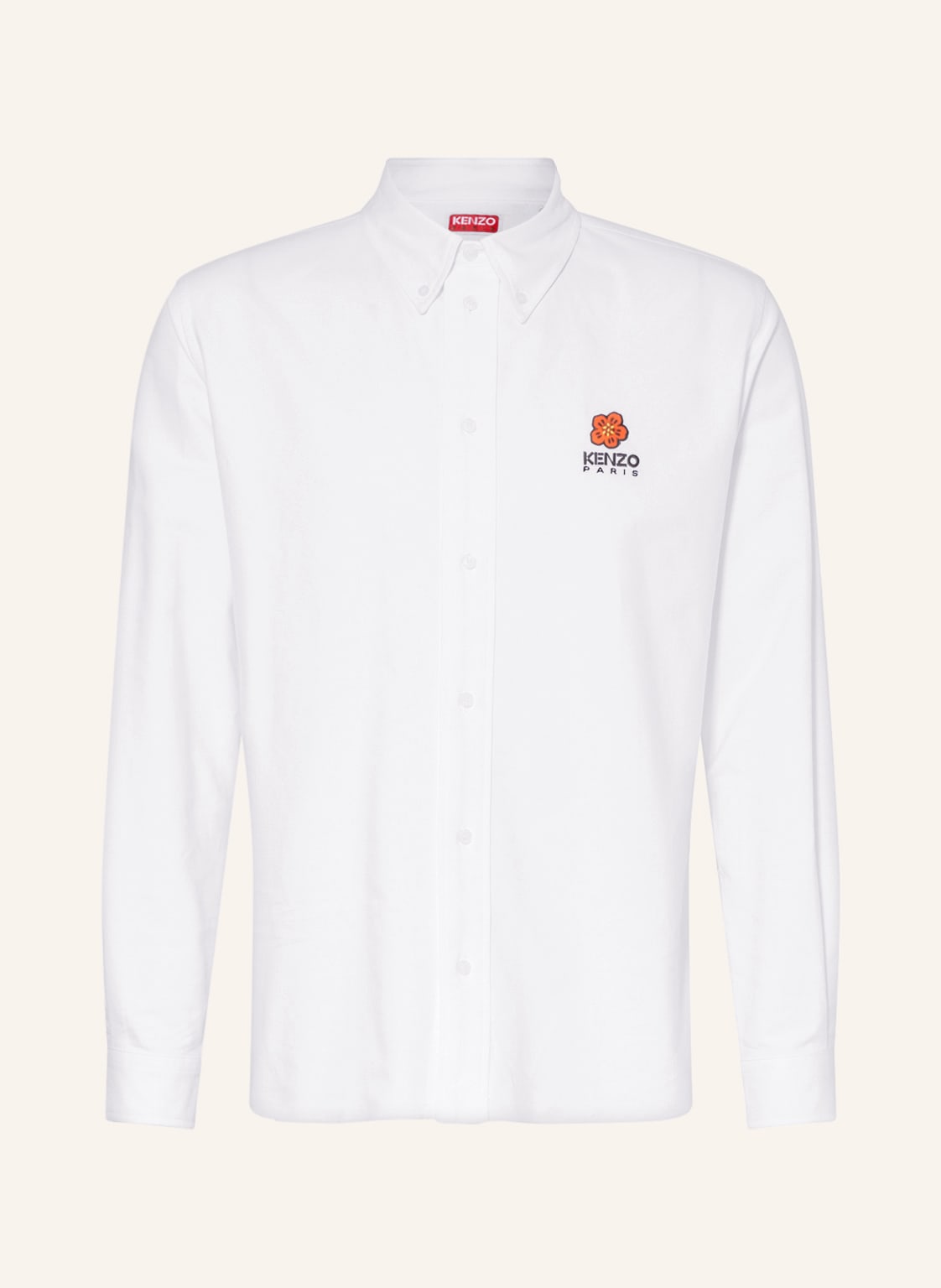 Image of Kenzo Oxfordhemd Regular Fit weiss