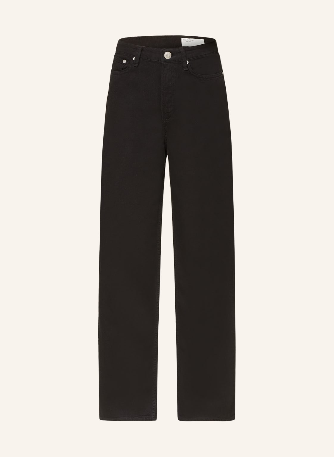 Image of Rag & Bone Flared Jeans schwarz