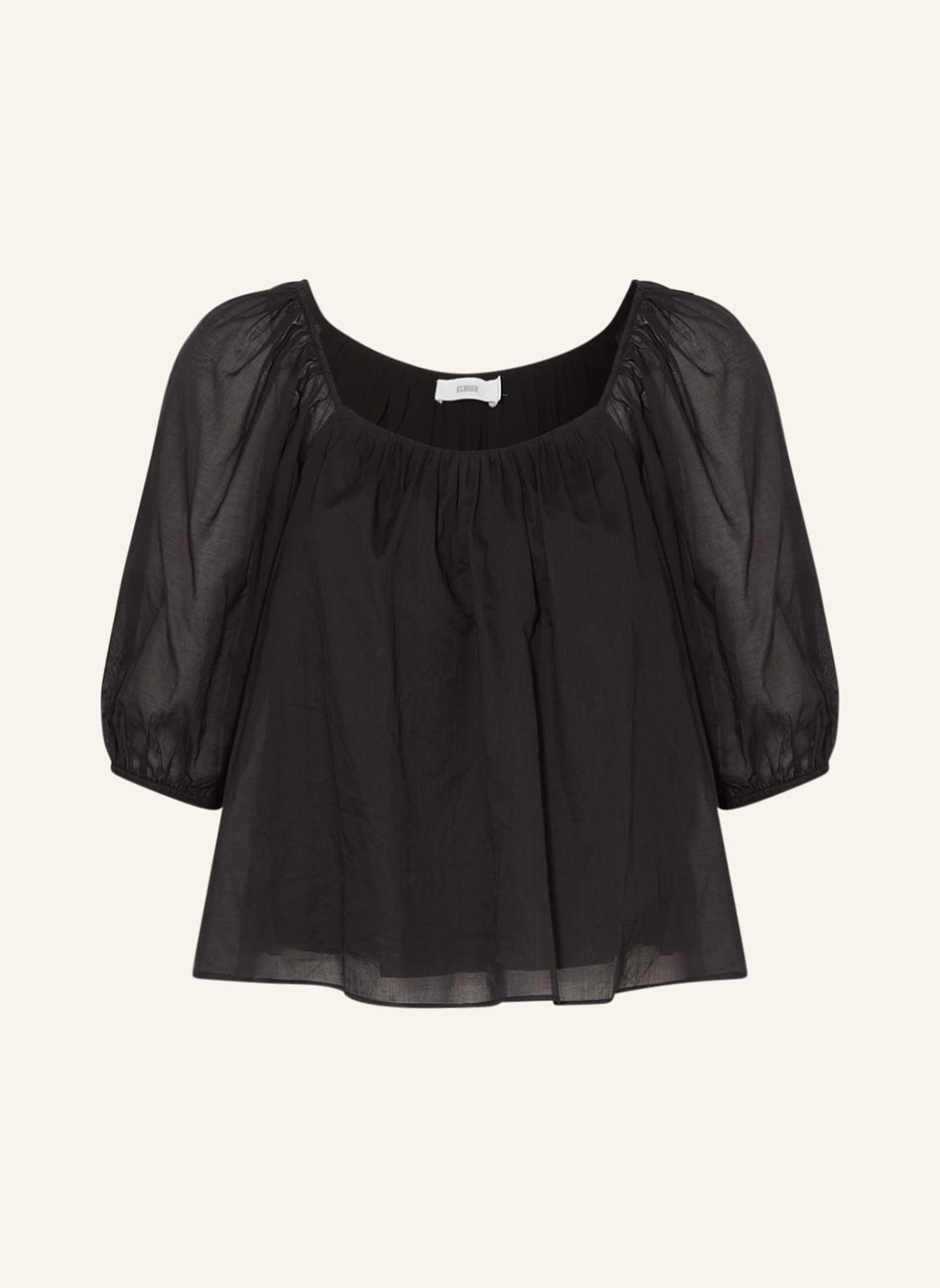 Image of Closed Blusenshirt Mit 3/4-Arm schwarz