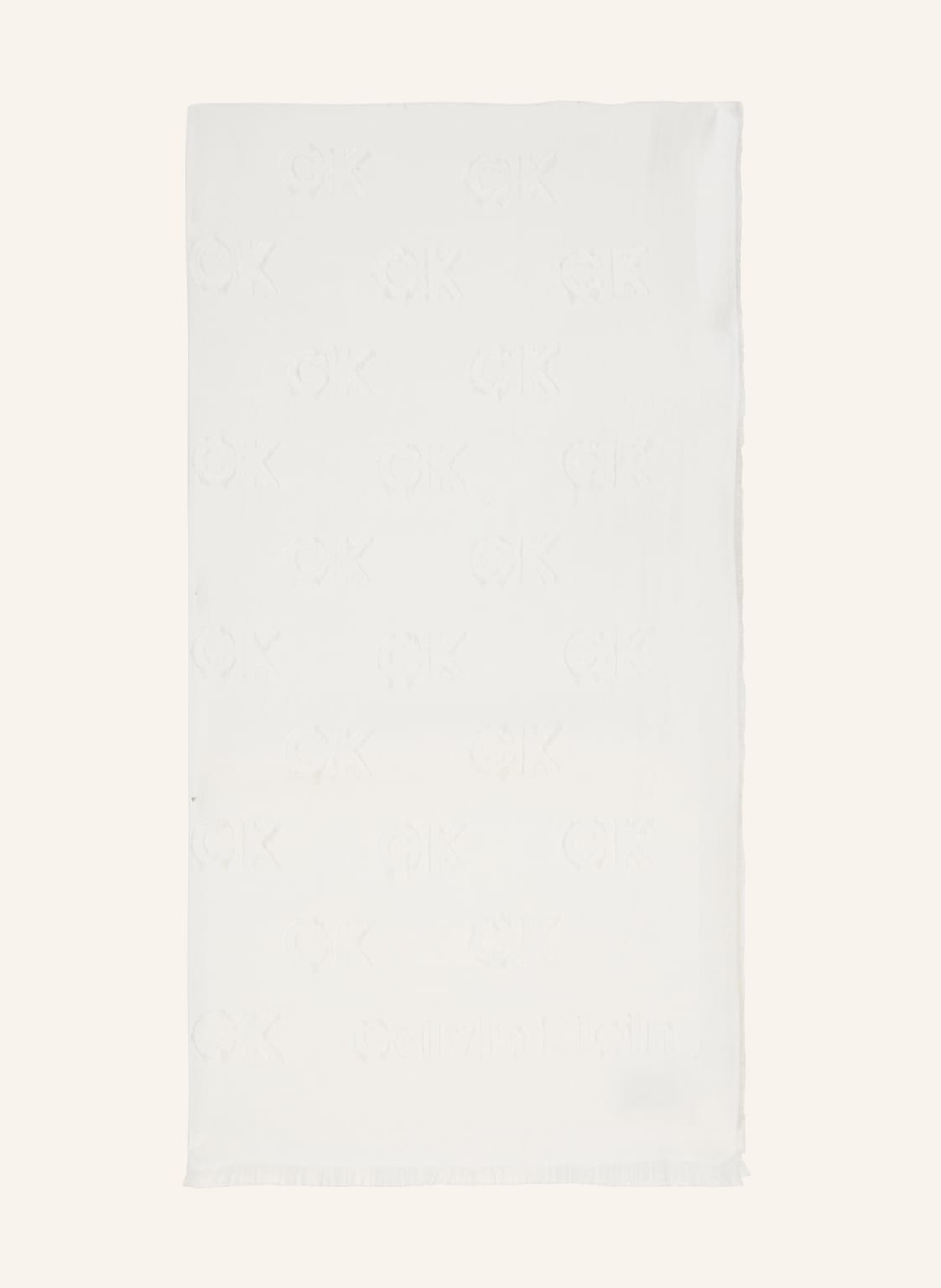 Image of Calvin Klein Tuch weiss