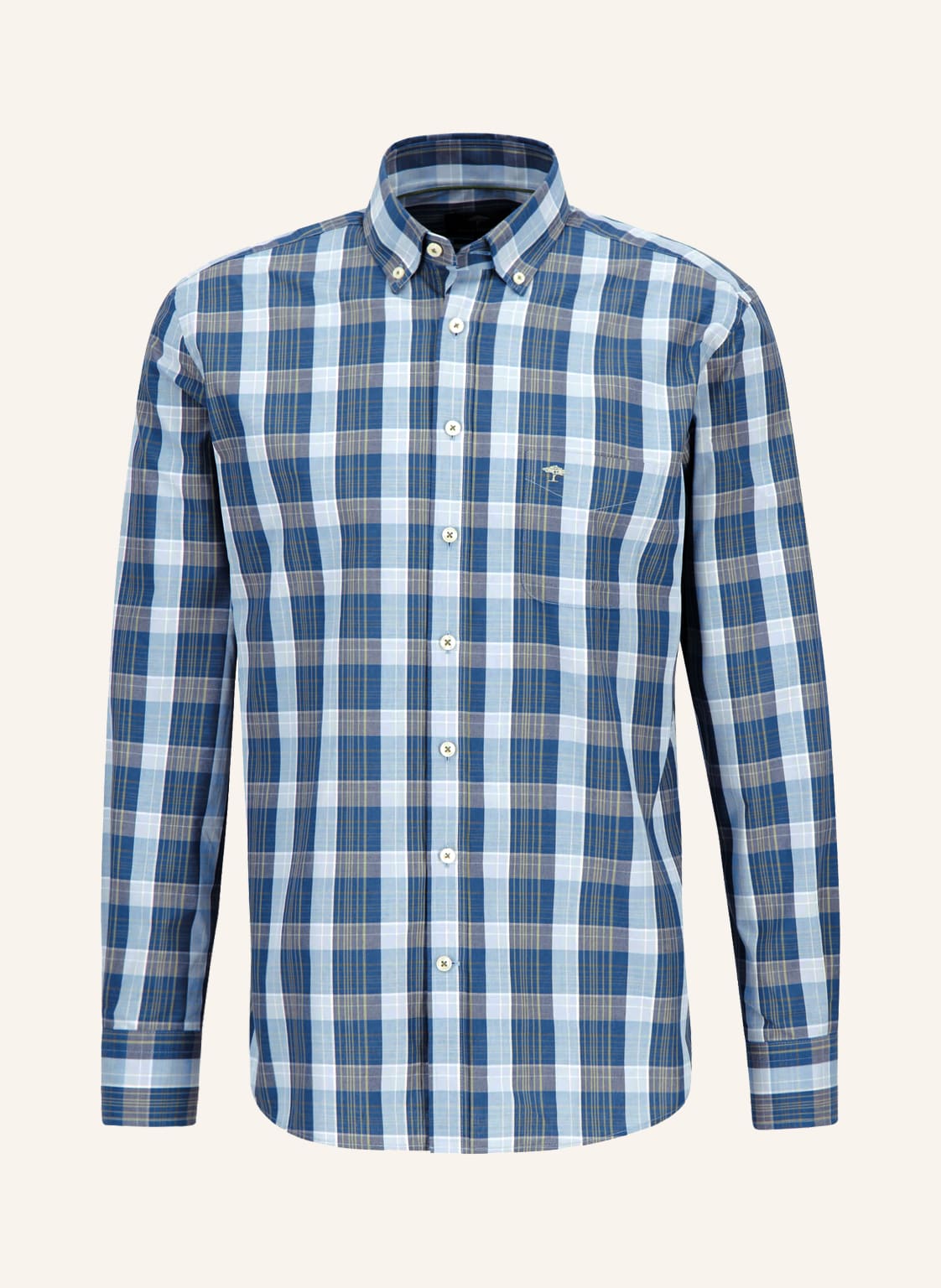 Image of Fynch-Hatton Hemd Comfort Fit blau