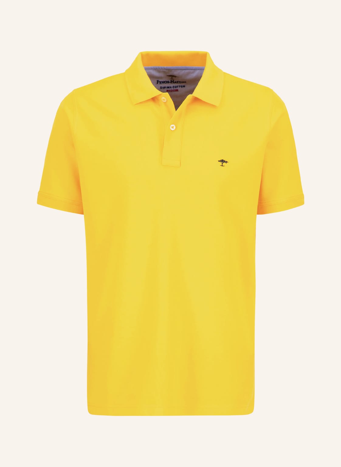 Image of Fynch-Hatton Poloshirt gelb