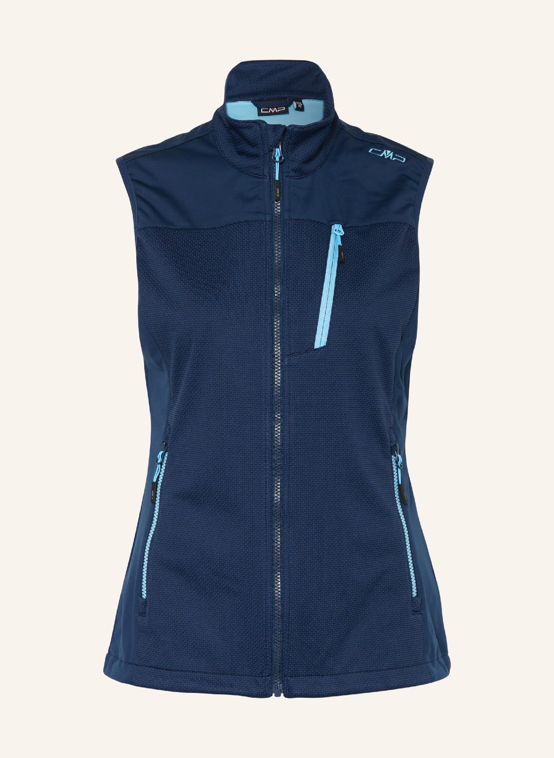 Image of Cmp Softshell-Weste blau