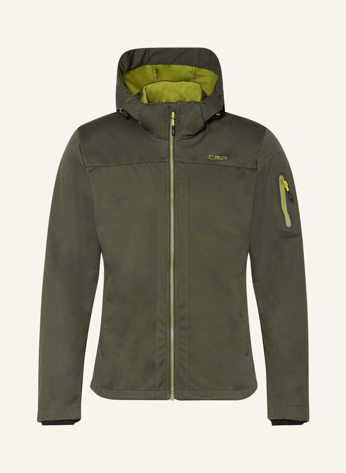 Image of Cmp Softshell-Jacke gruen