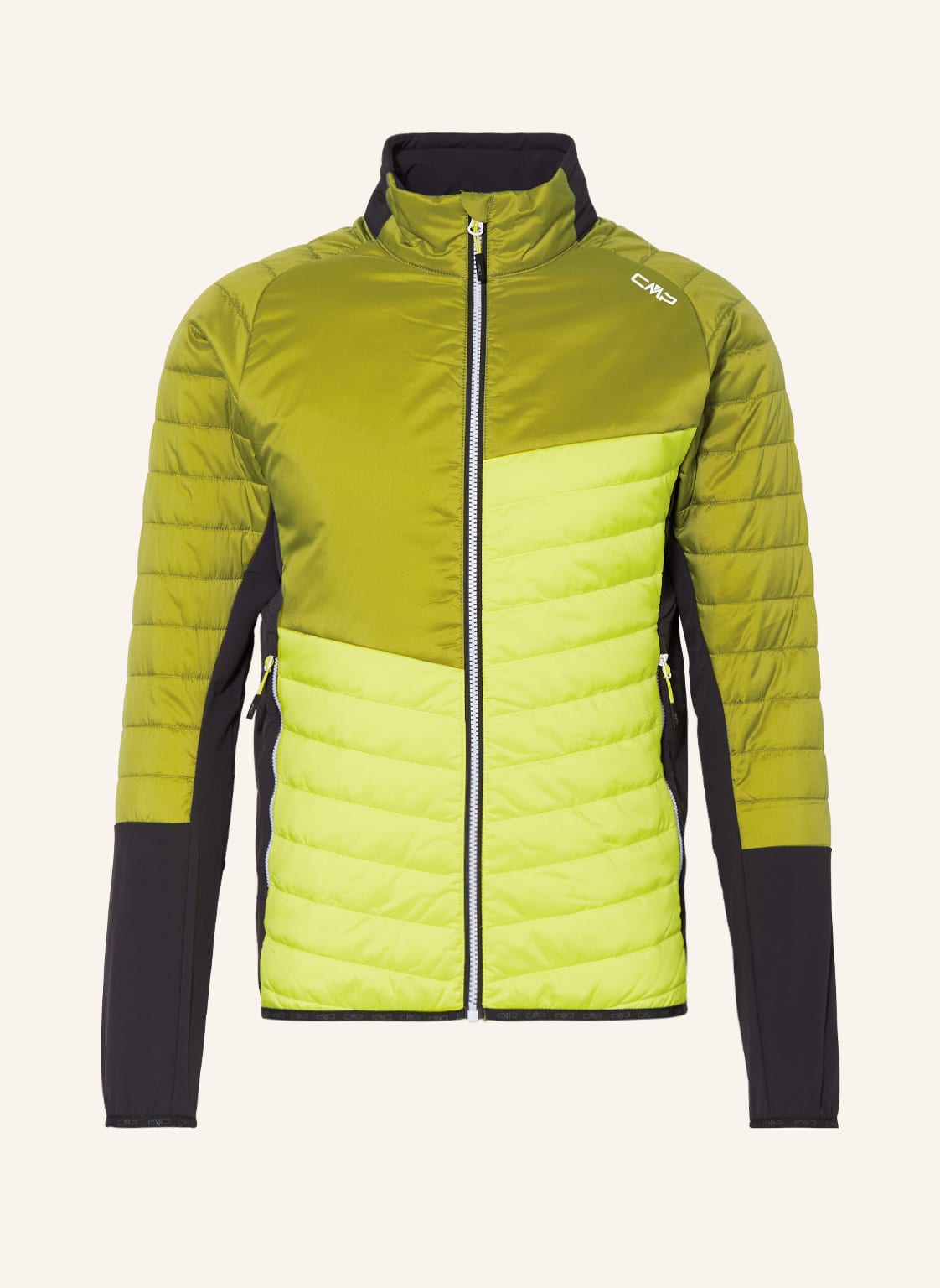 Image of Cmp Hybrid-Steppjacke gruen