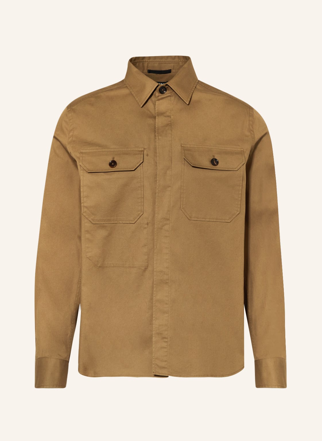 Image of Zegna Overshirt gruen