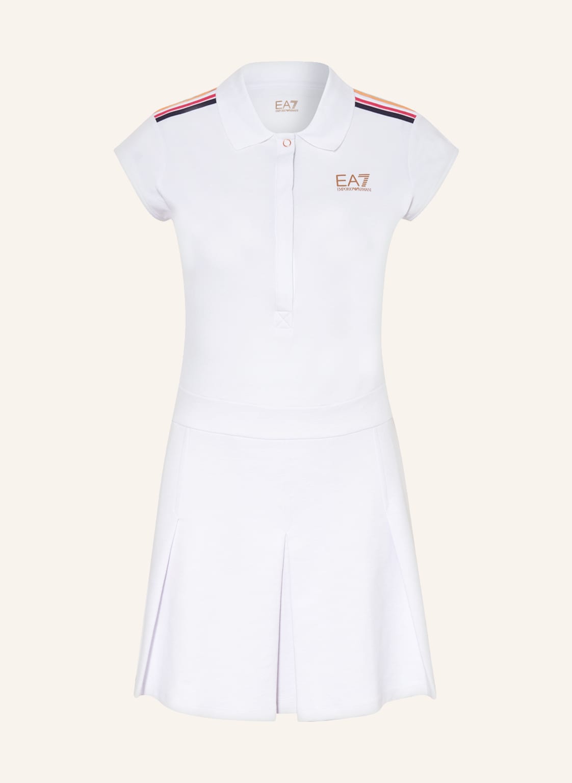 Image of ea7 Emporio Armani Tenniskleid Tjlez weiss