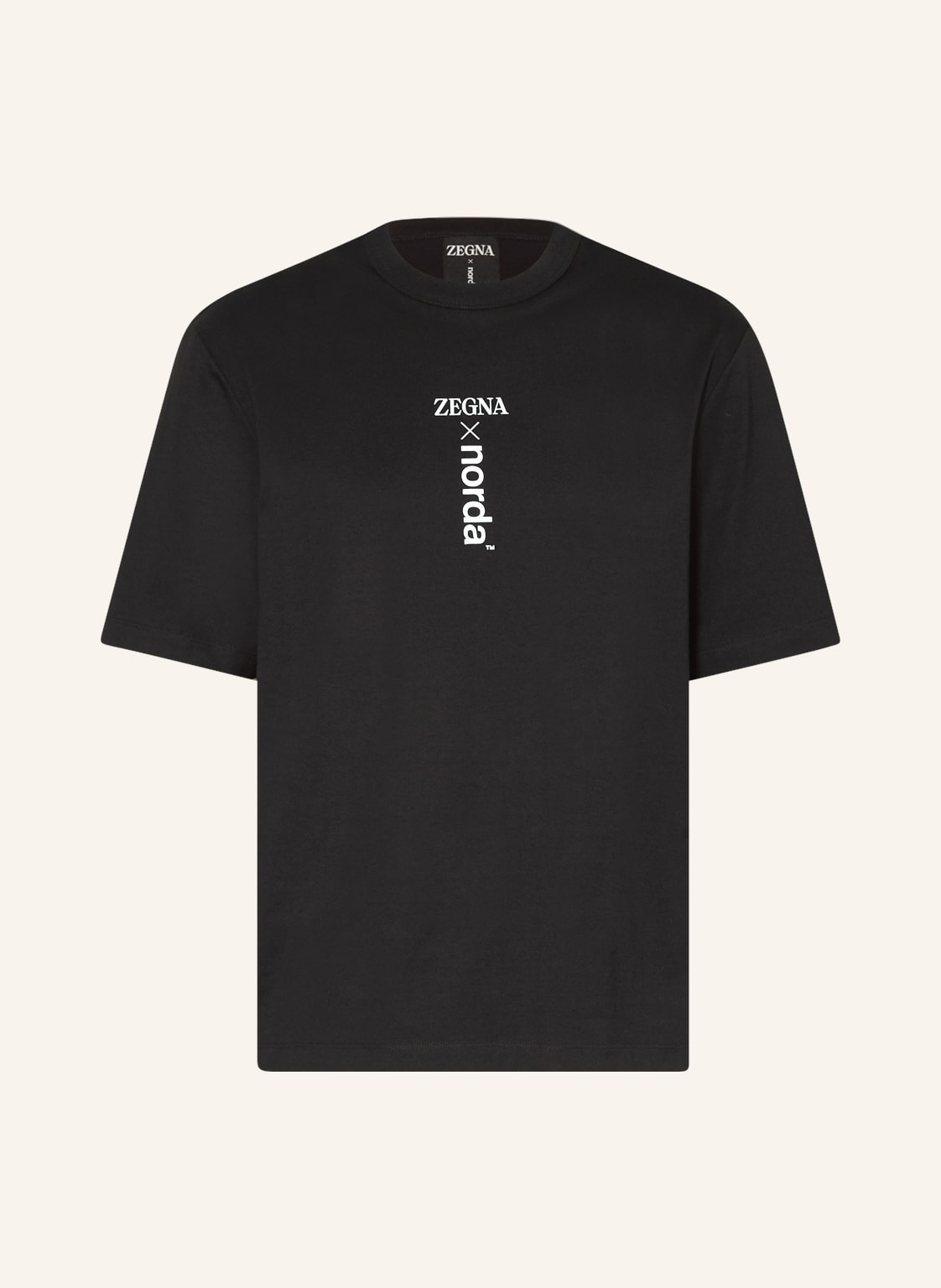 Image of Zegna T-Shirt Norda schwarz