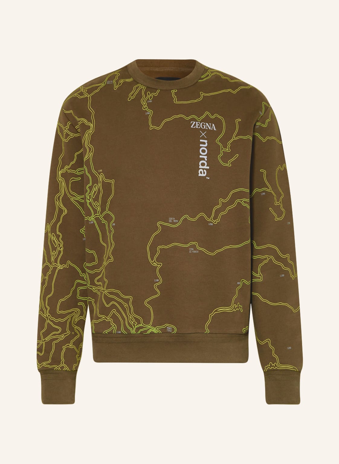 Image of Zegna Sweatshirt Norda gruen