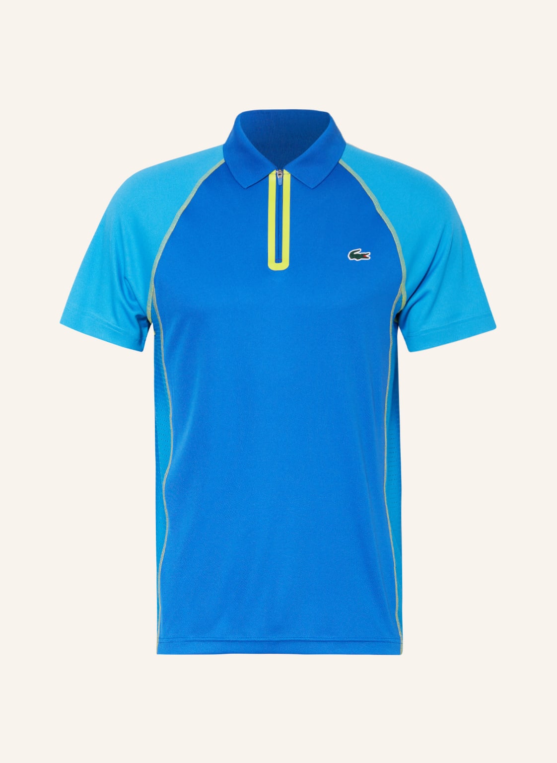 Image of Lacoste Funktions-Poloshirt blau