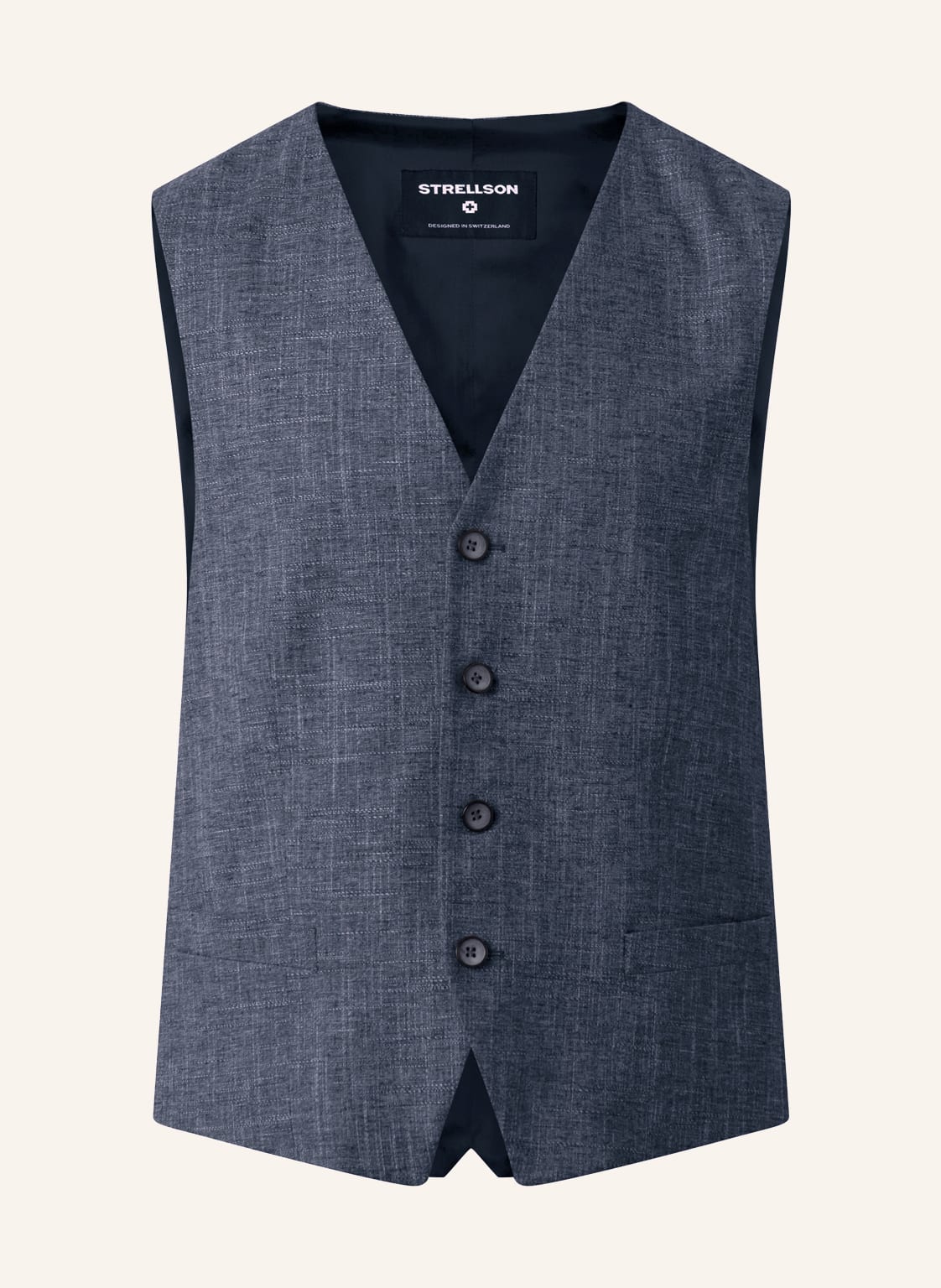 Image of Strellson Anzugweste Gyl Extra Slim Fit blau