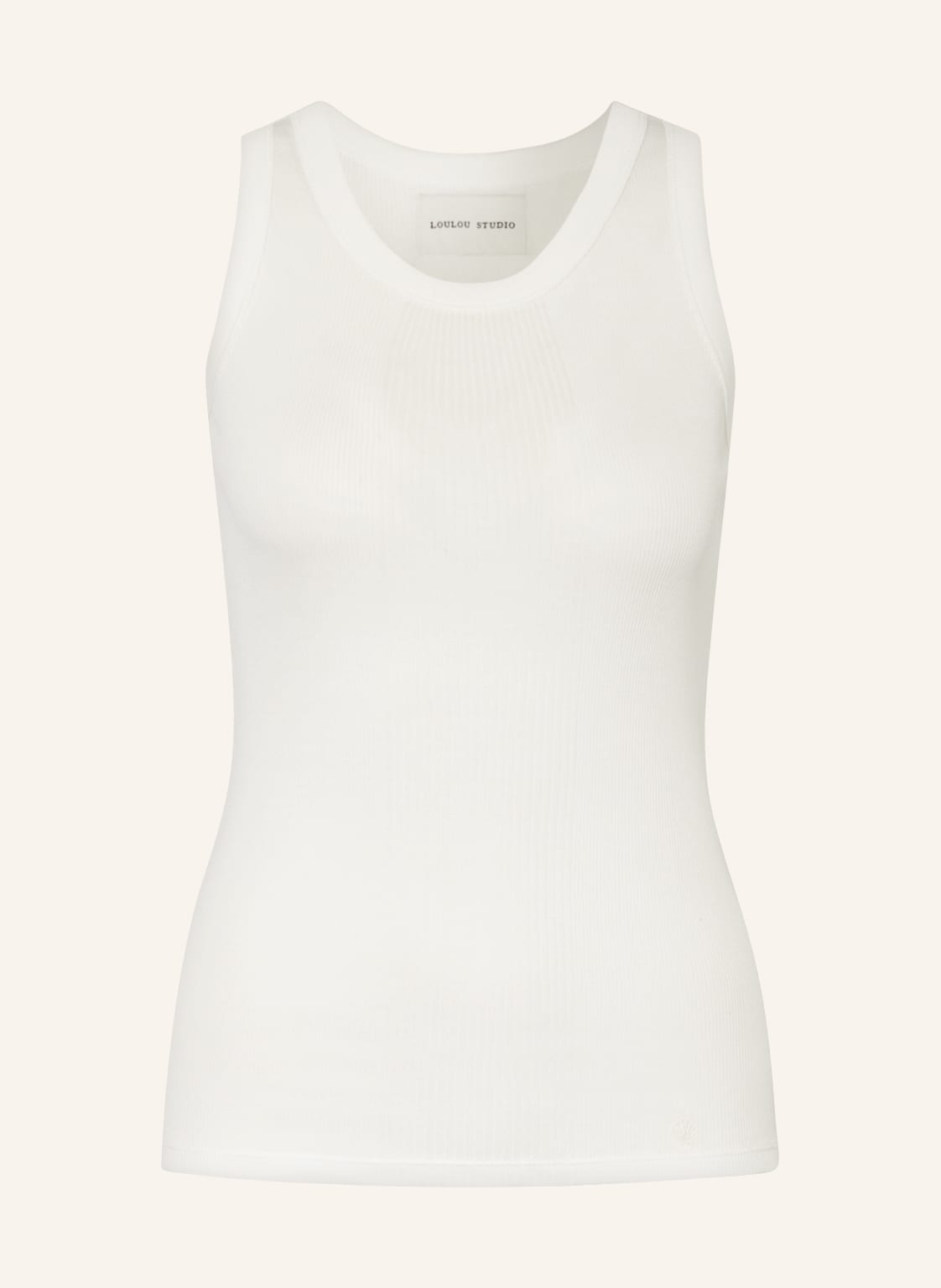 Image of Loulou Studio Top Limba weiss