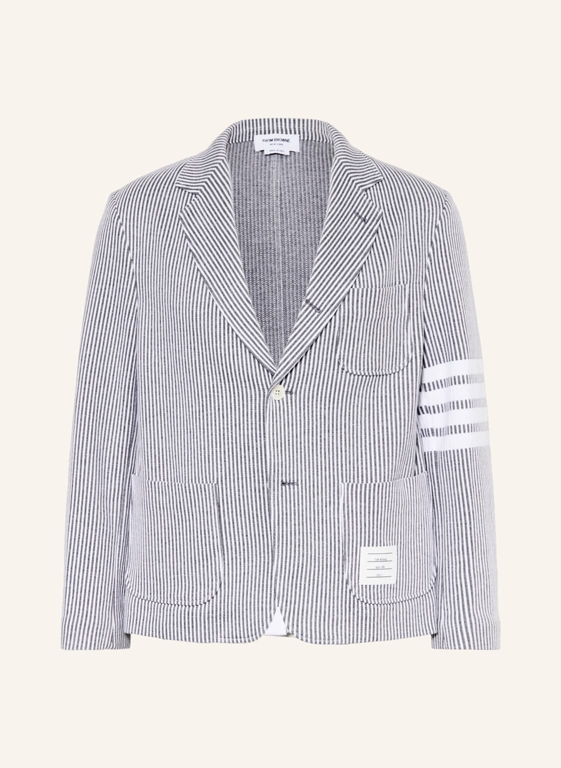 Image of Thom Browne. Sakko Slim Fit grau