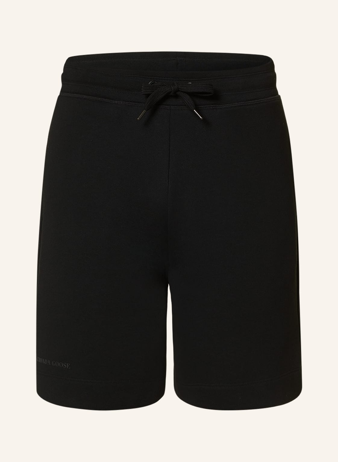 Image of Canada Goose Sweatshorts Huron schwarz