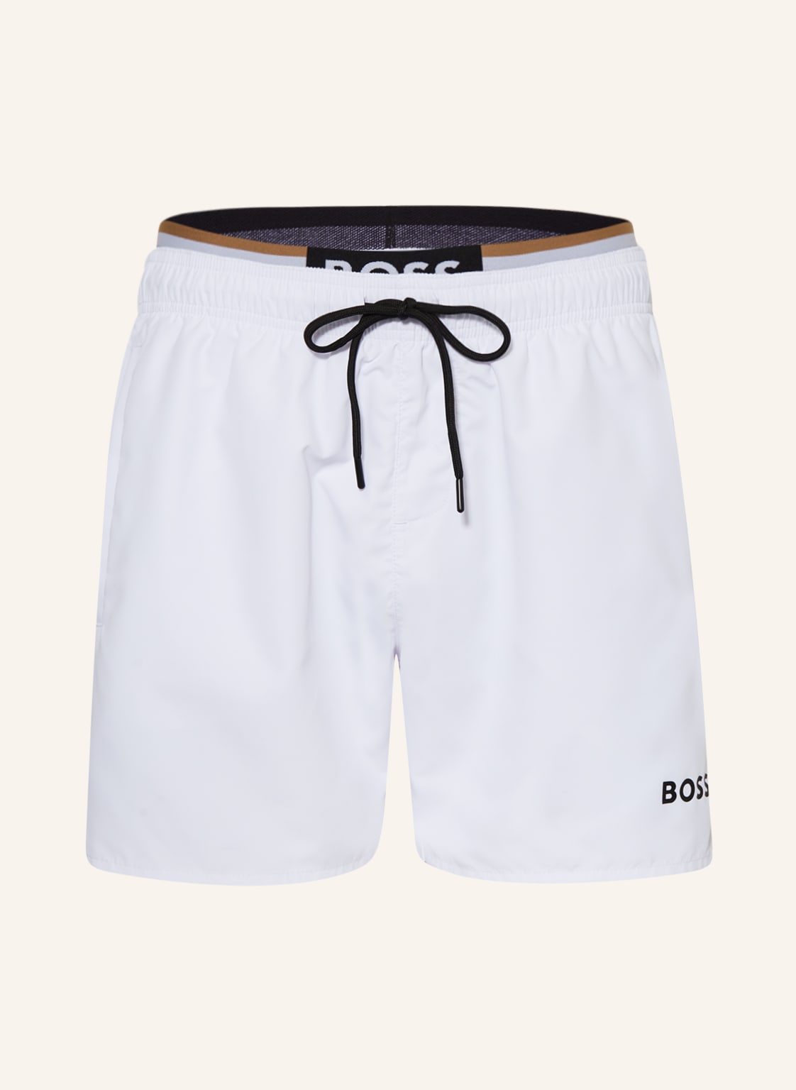 Image of Boss Badeshorts Thornfish weiss