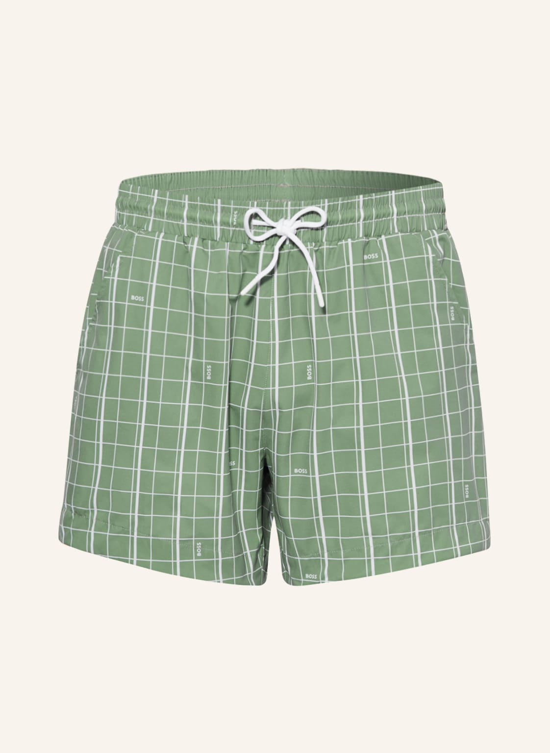 Image of Boss Badeshorts Match gruen