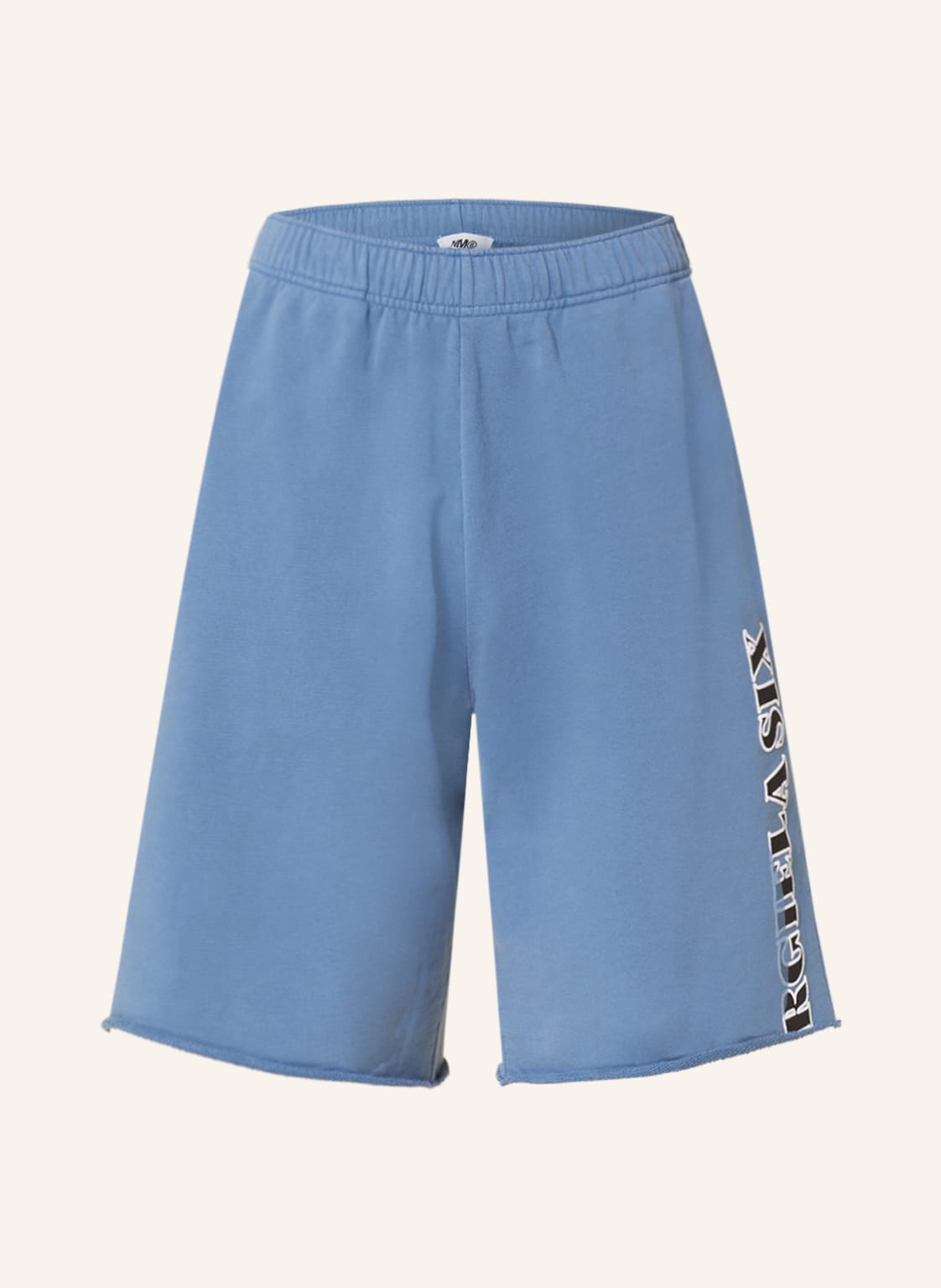 Image of mm6 Maison Margiela Sweatshorts blau