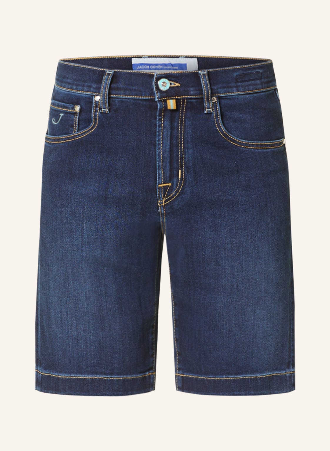 Image of Jacob Cohen Jeansshorts Slim Fit blau