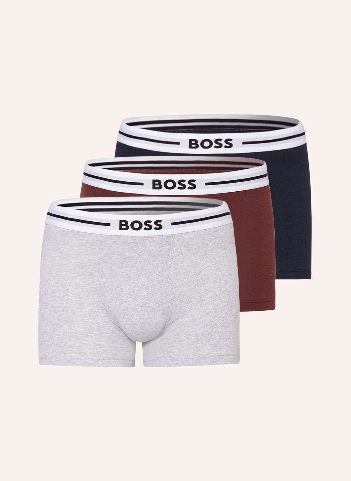 Image of Boss 3er-Pack Boxershorts Bold rot
