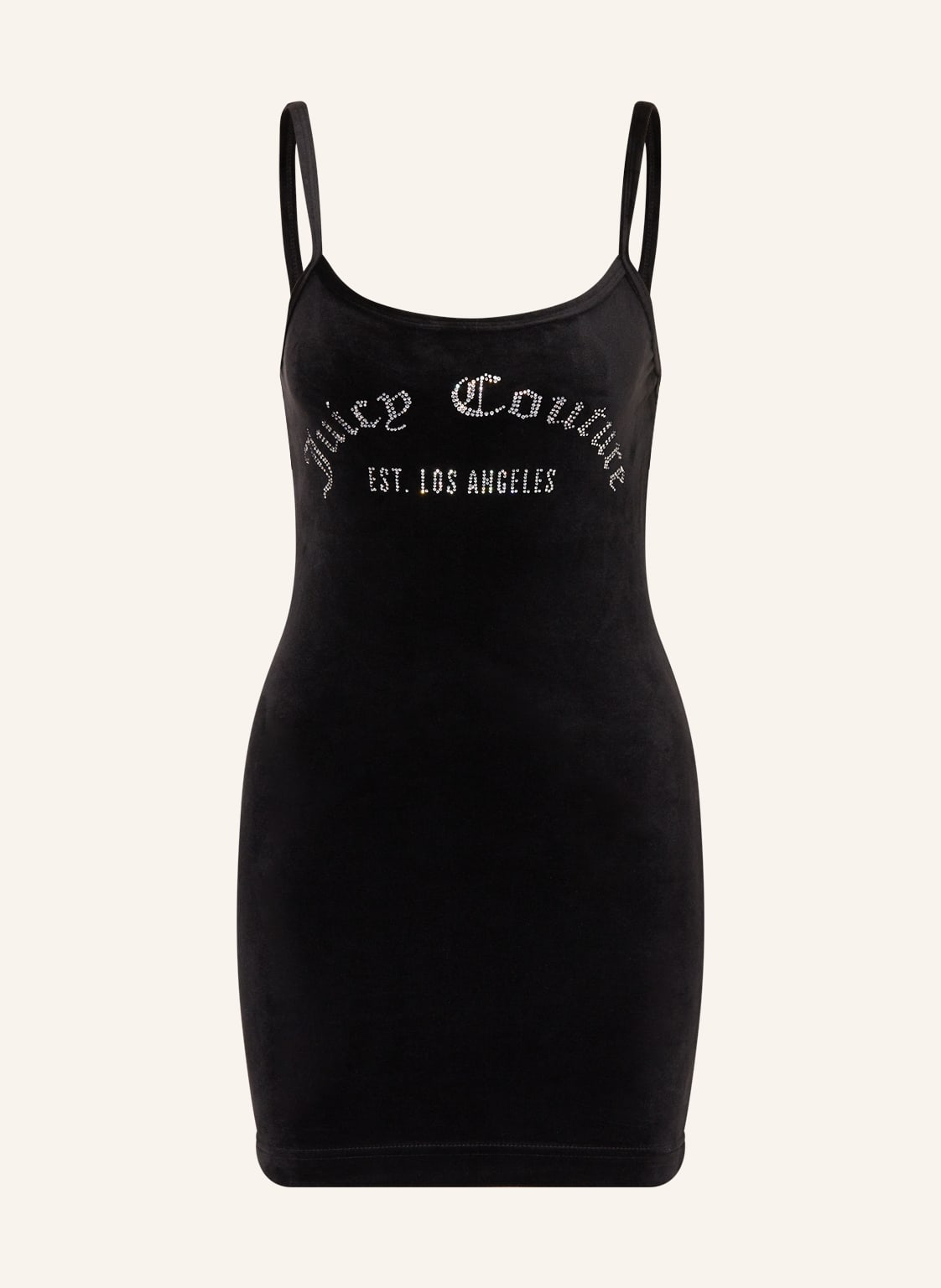 Image of Juicy Couture Nickikleid Howard Mit Schmucksteinen schwarz