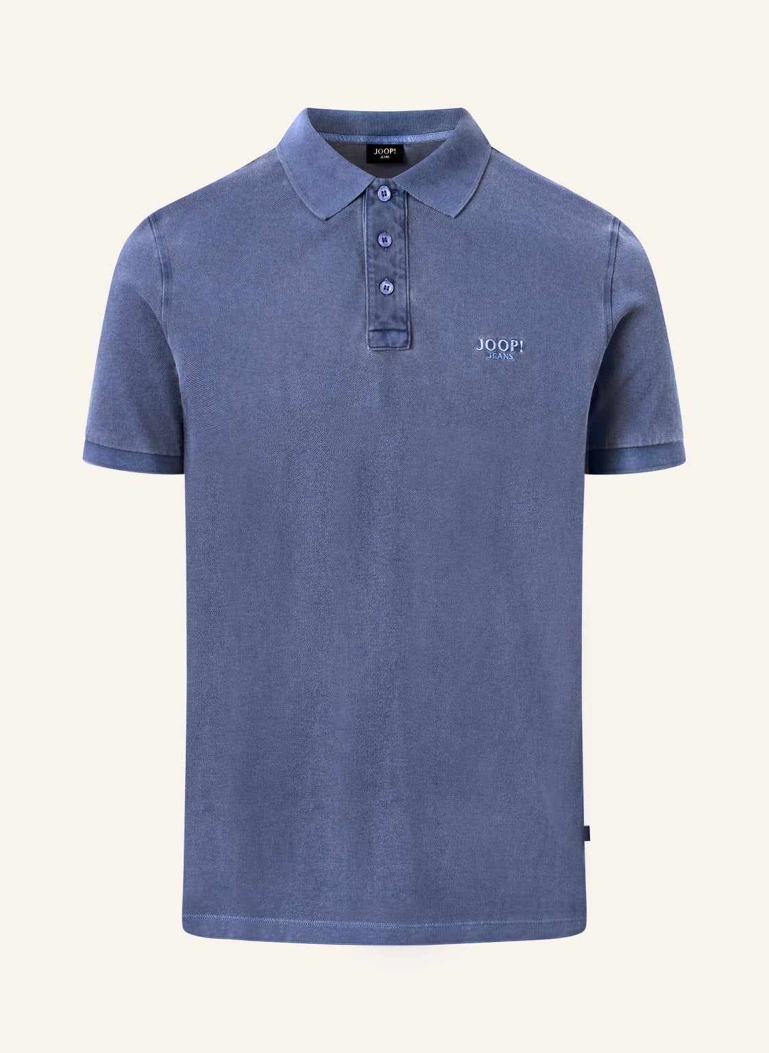 Image of Joop! Jeans Piqué-Poloshirt Ambrosio blau