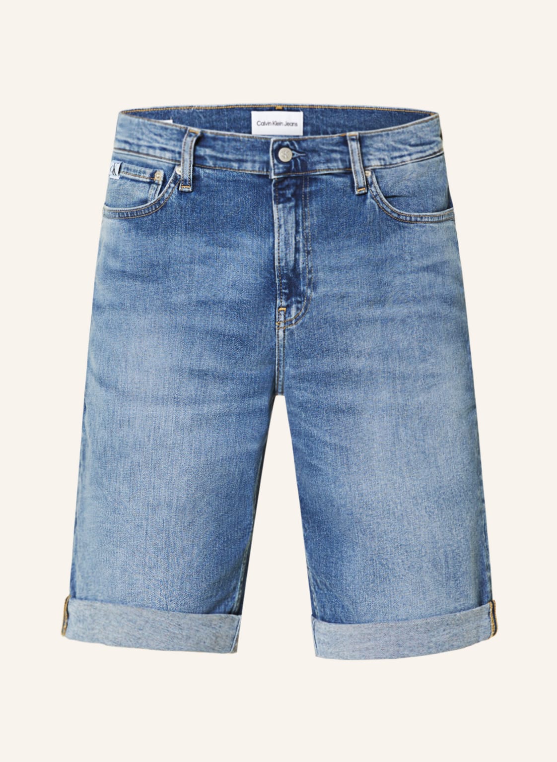 Image of Calvin Klein Jeans Jeansshorts Slim Fit blau