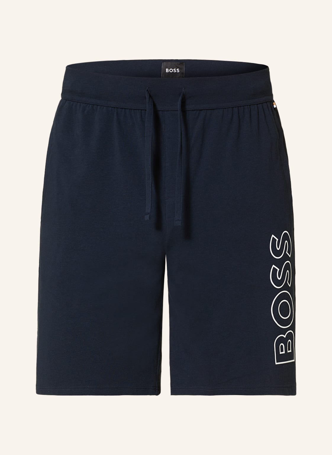 Image of Boss Schlafshorts Identity blau