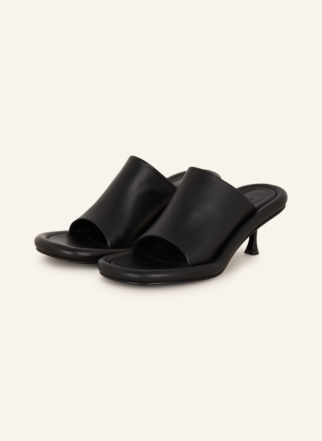 Image of Jw Anderson Mules Bumper schwarz