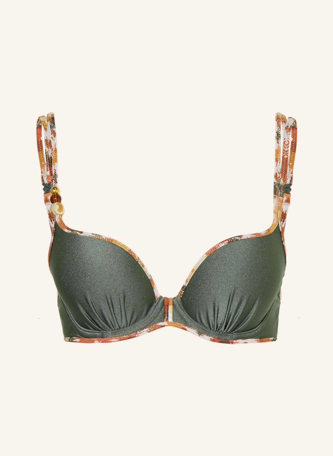 Image of Marie Jo Push-Up-Bikini-Top Crete Mit Glitzergarn gruen