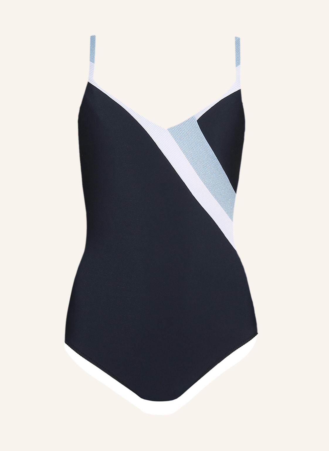 Image of Marie Jo Bügel-Badeanzug Sitges Mit Glitzergarn blau