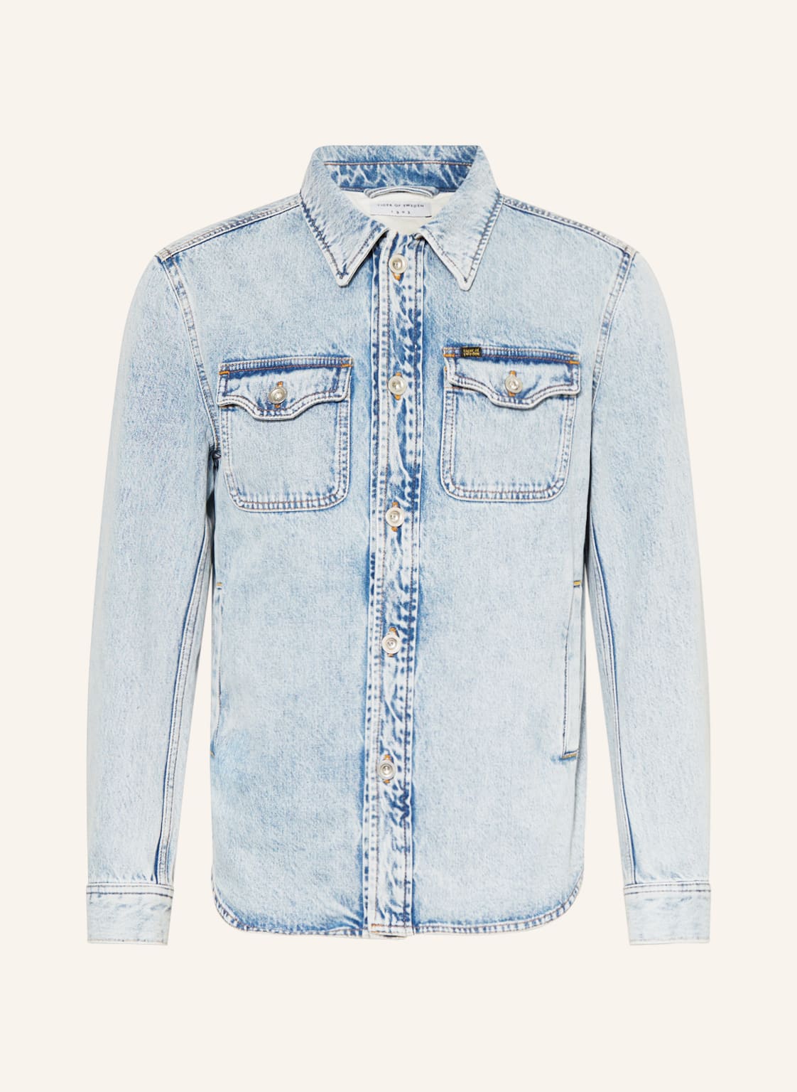 Image of Tiger Of Sweden Jeans-Overshirt Get blau