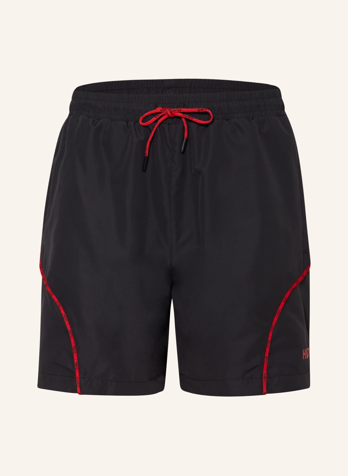 Image of Hugo Badeshorts Race schwarz