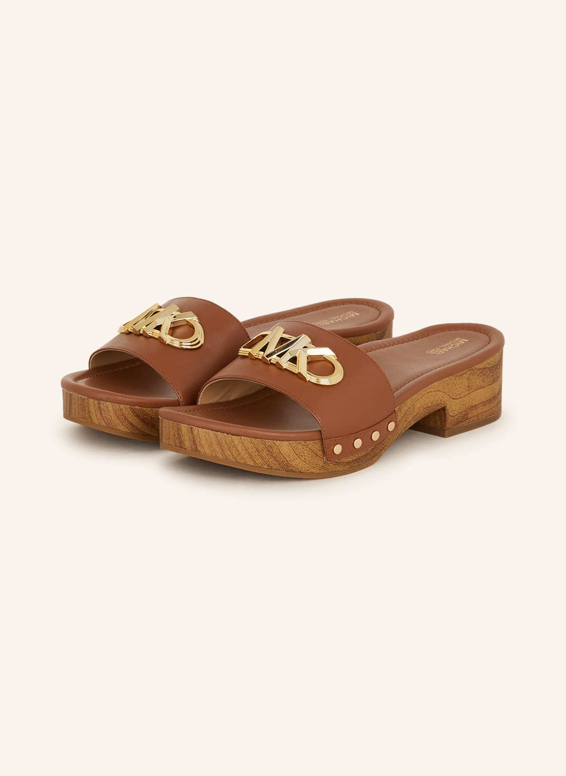 Image of Michael Kors Plateau-Mules Parker braun
