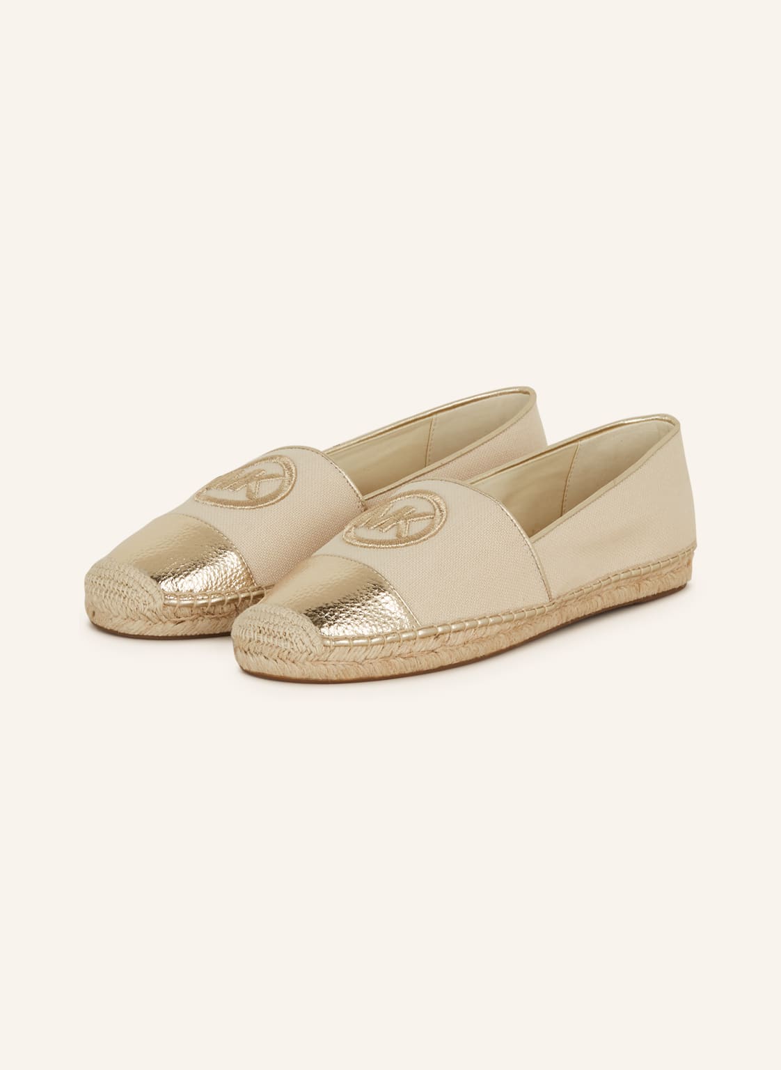 Image of Michael Kors Espadrilles Kendrick gold