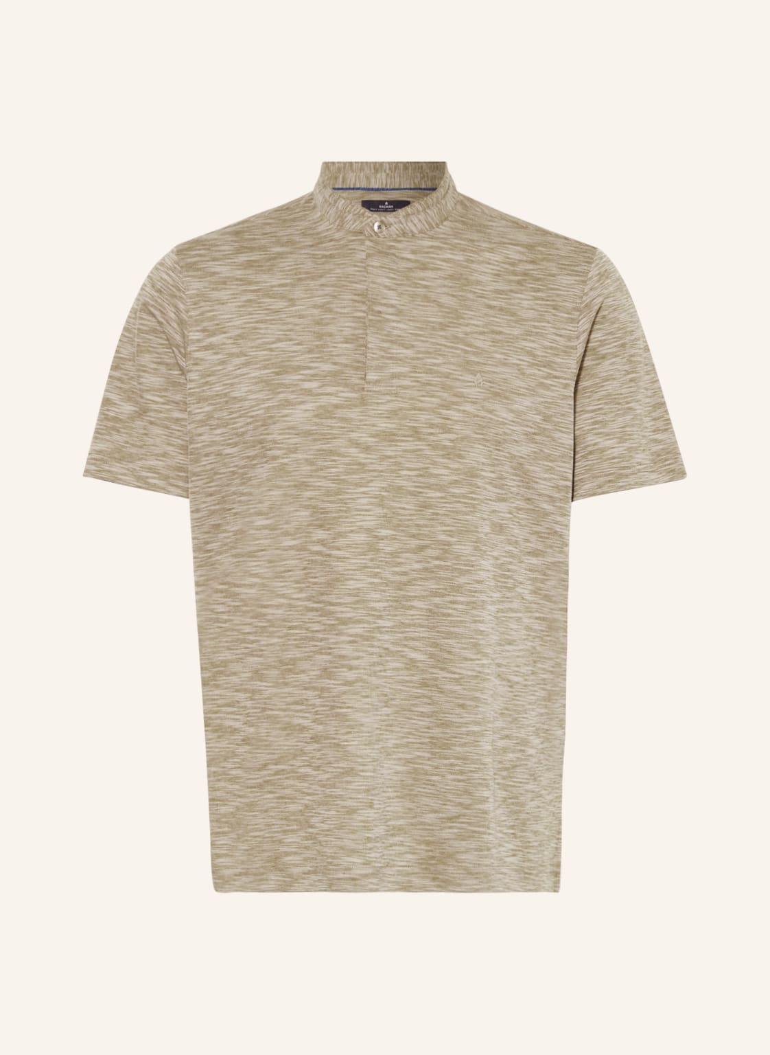 Image of Ragman Piqué-Poloshirt beige