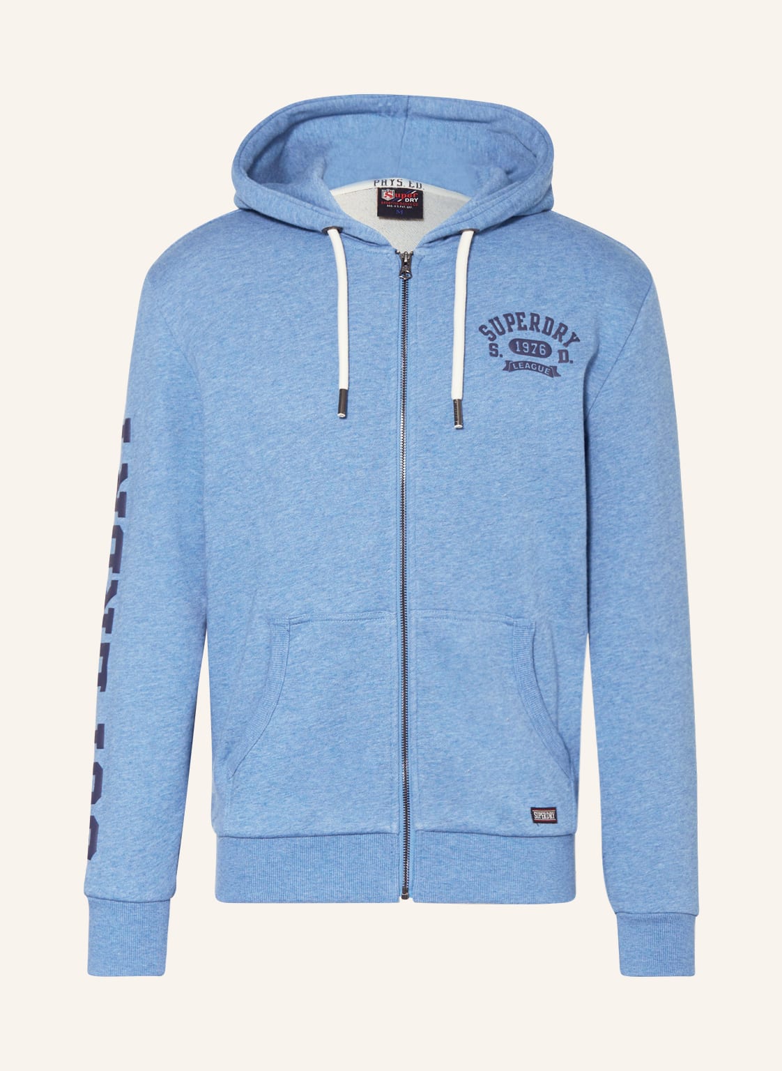 Image of Superdry Sweatjacke blau