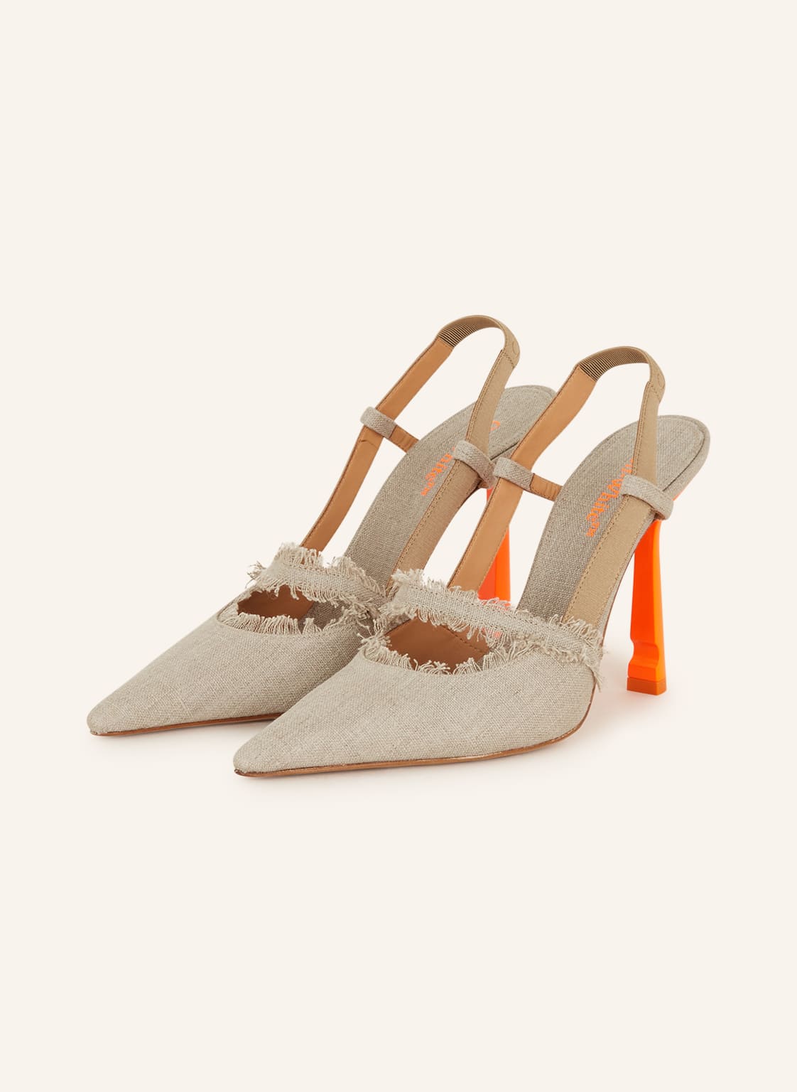 Image of Off-White Slingpumps beige