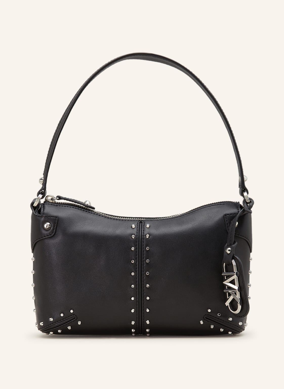 Image of Michael Kors Schultertasche Satu Mit Nieten schwarz