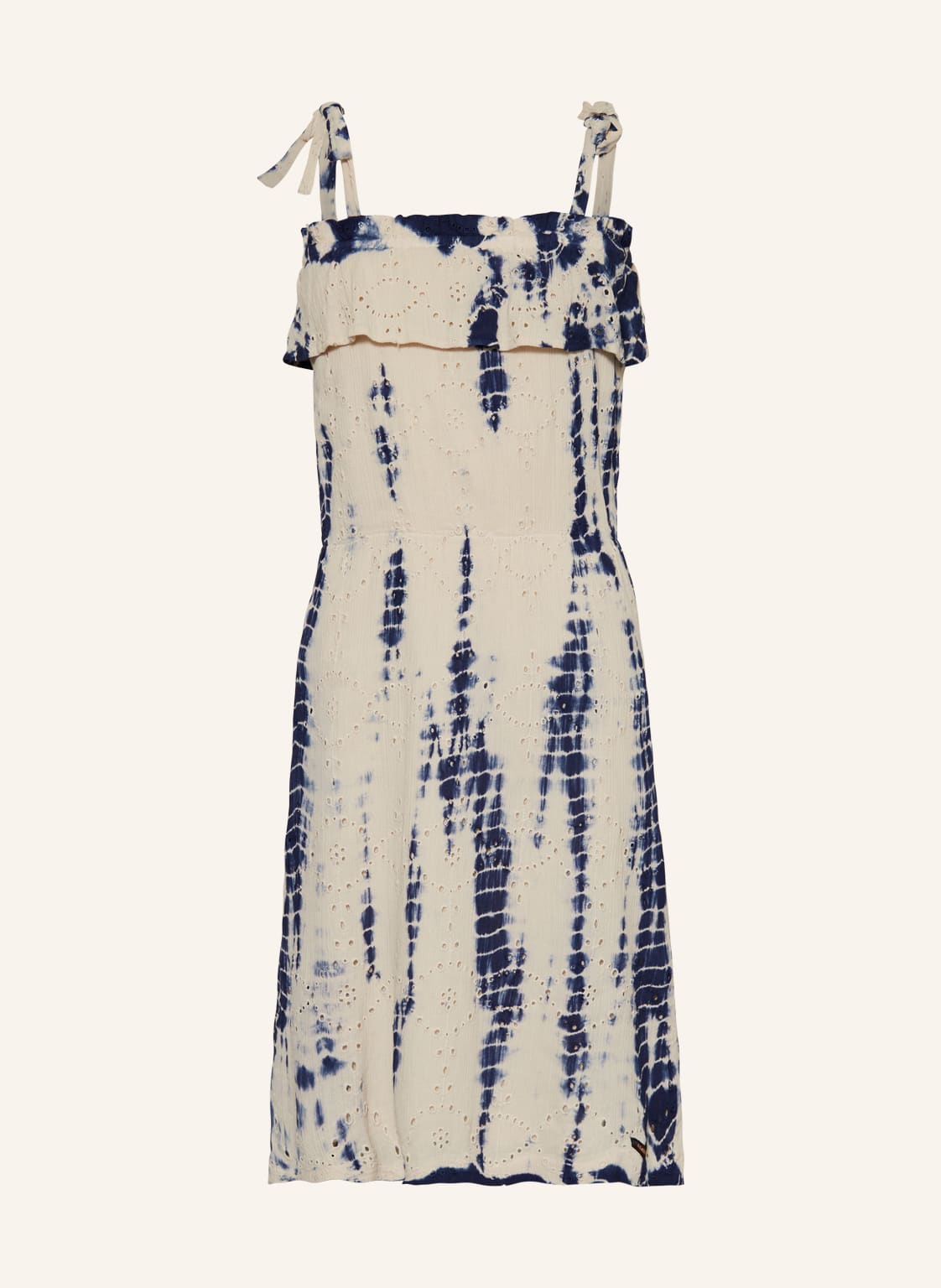 Image of A Monday In Copenhagen Kleid Rie Mit Lochspitze violett