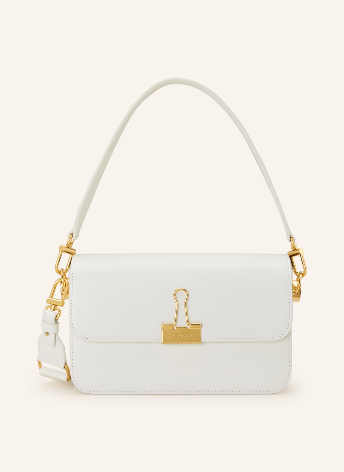 Image of Off-White Umhängetasche Plain Binder M weiss