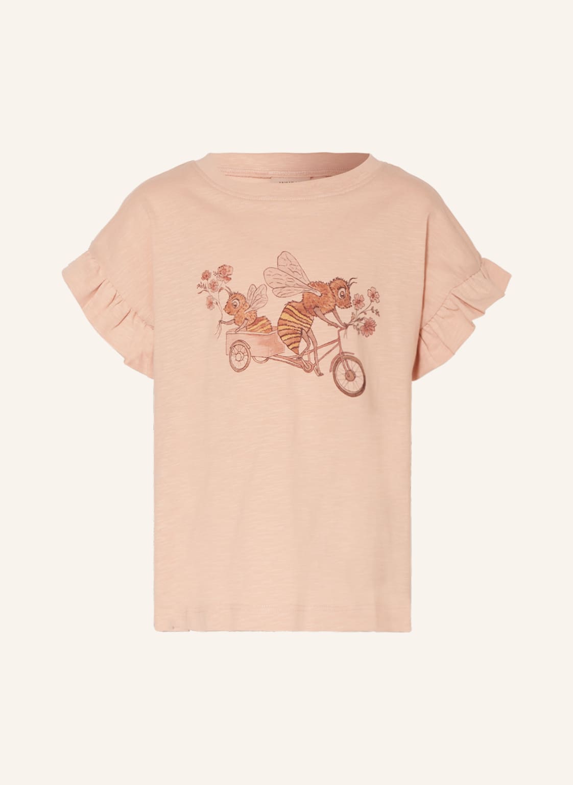 Image of Wheat T-Shirt Mit Rüschen rosa
