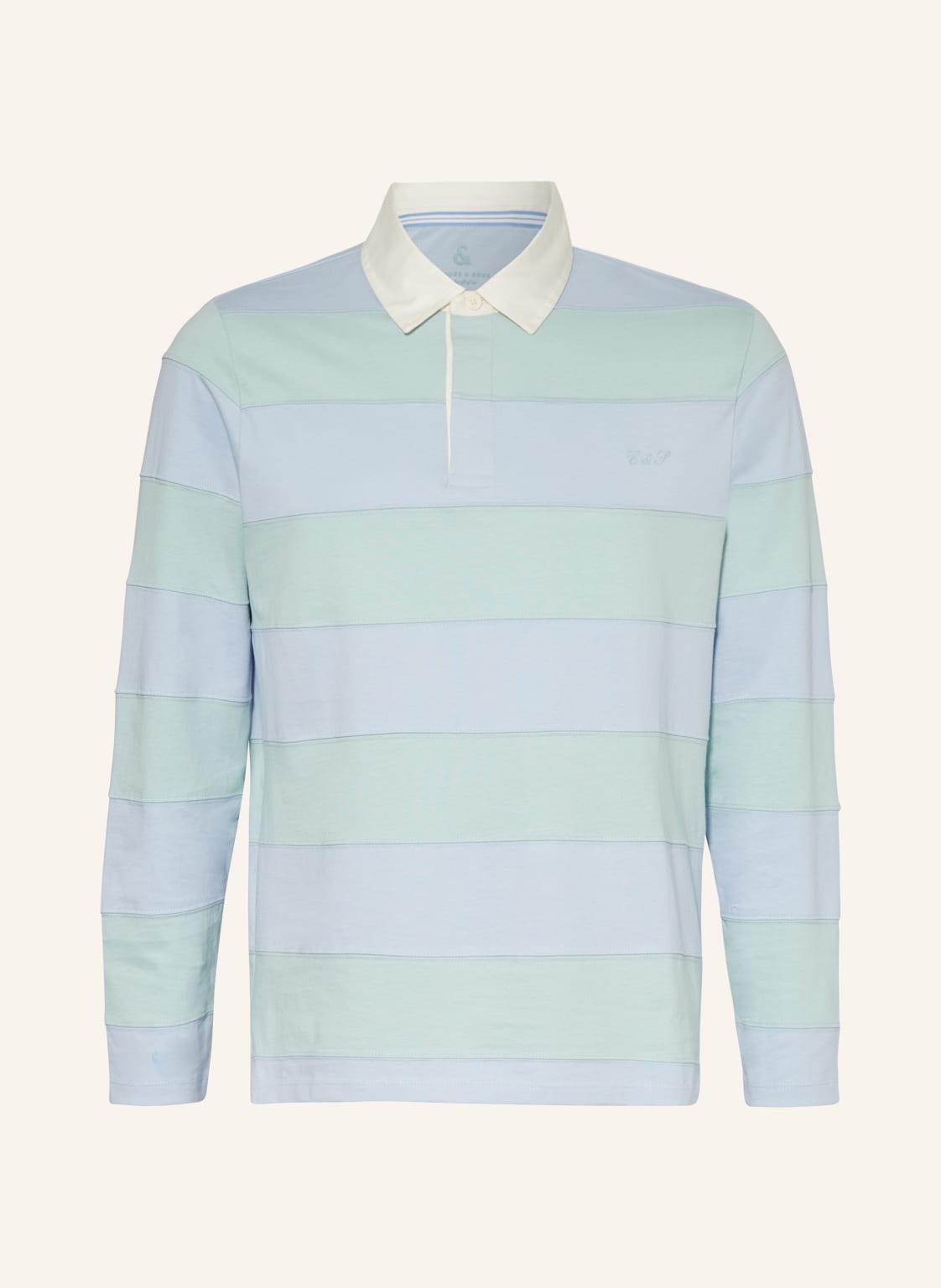 Image of Colours & Sons Rugbyshirt blau