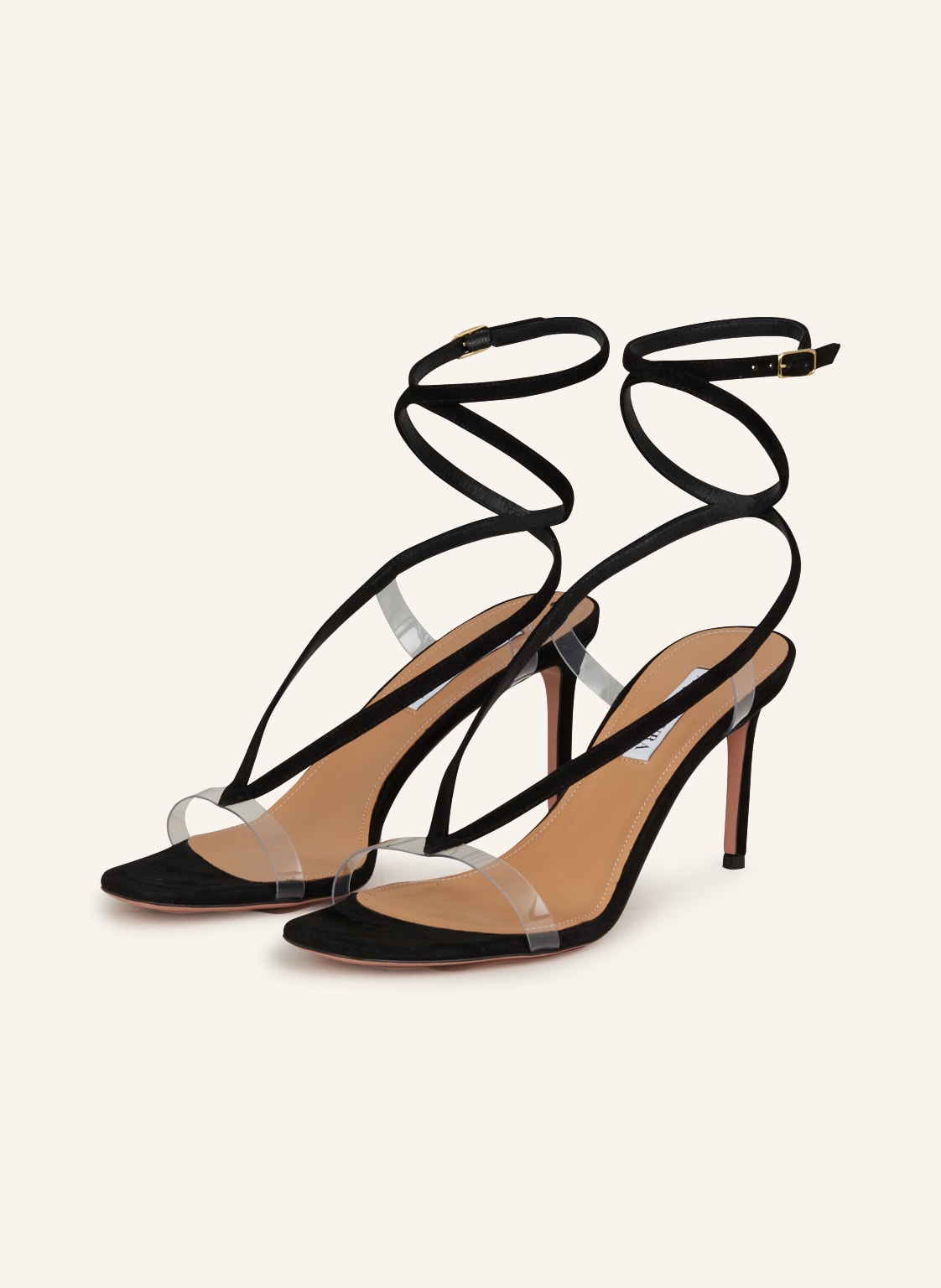 Image of Aquazzura Sandaletten Illusions schwarz