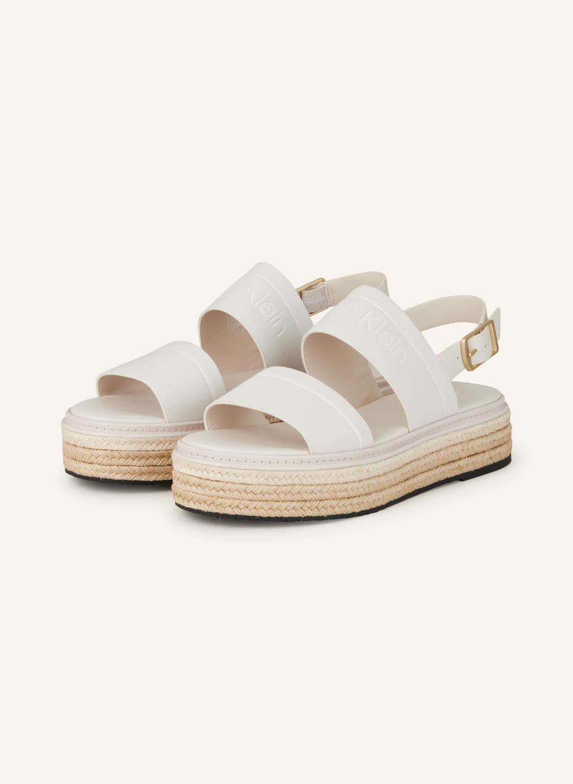 Image of Calvin Klein Plateau-Wedges grau