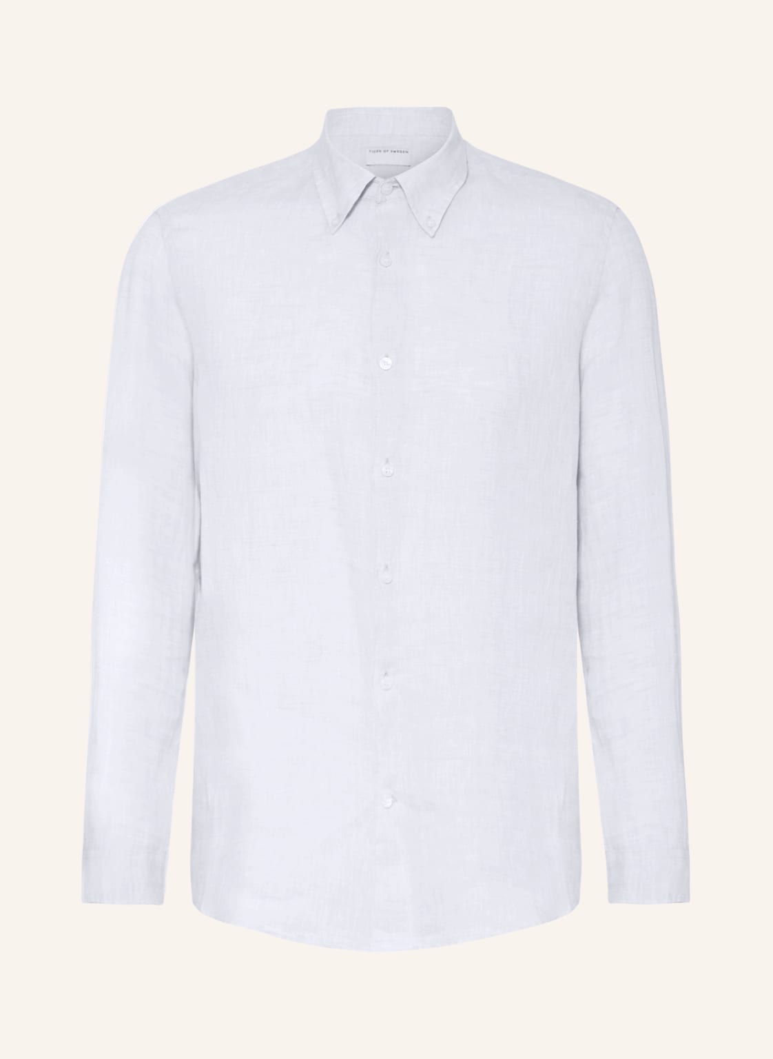 Image of Tiger Of Sweden Leinenhemd Sankt Regular Fit blau