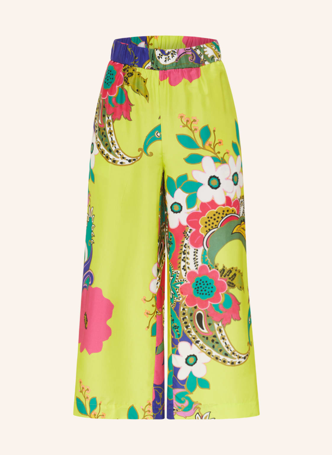 Image of Max & Co. Seiden-Culotte Clausola gelb